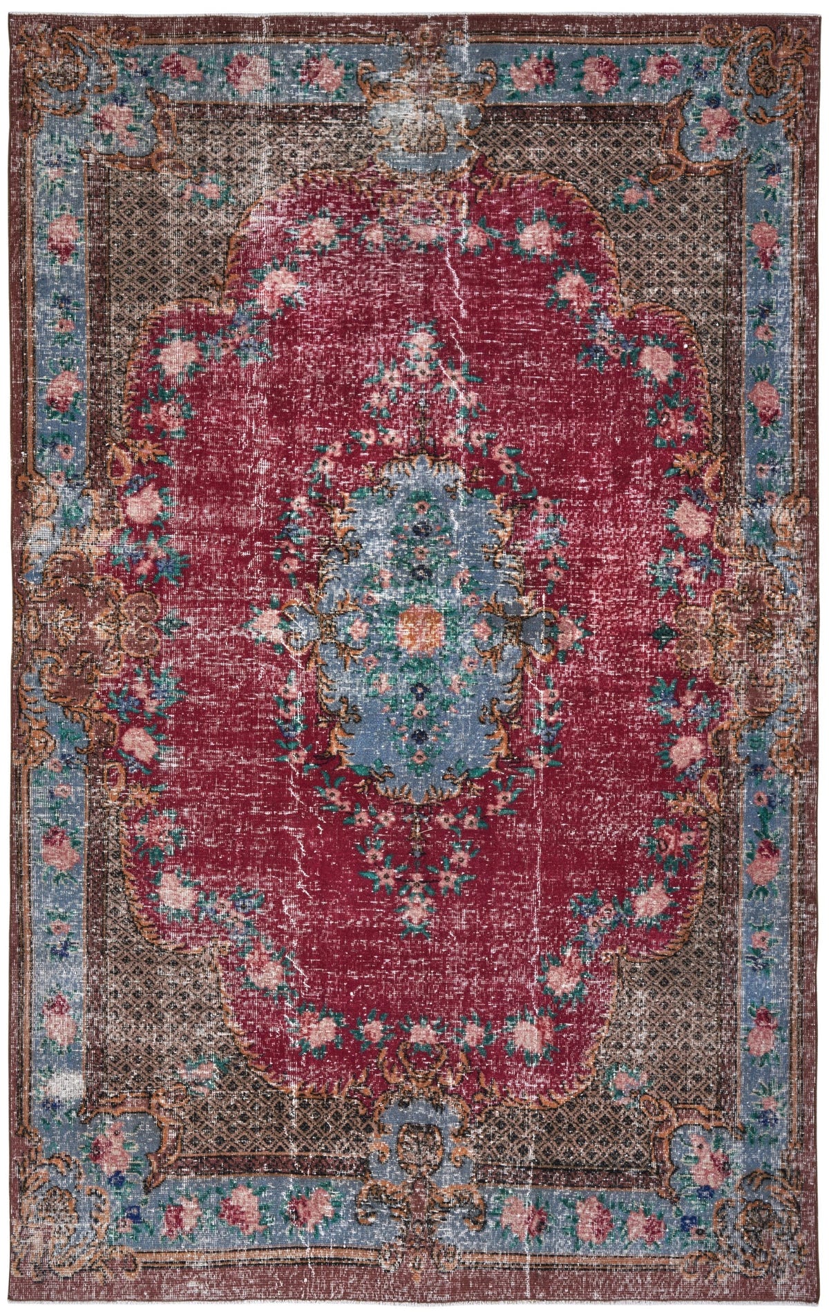 8276, Turkish Isparta Area Rug