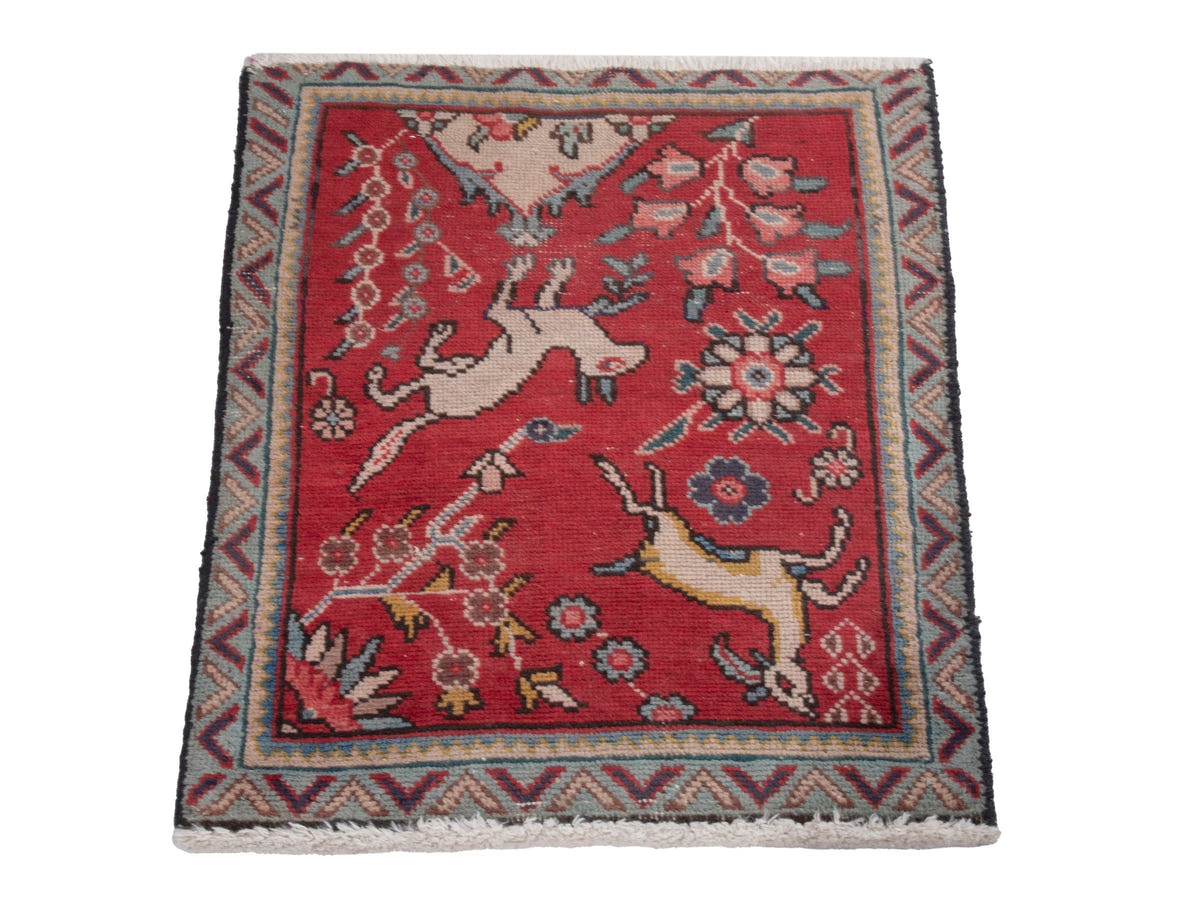 4827, Persian Tabriz Mini Rug