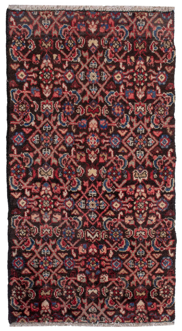 4849, Persian Hamadan Mini Rug