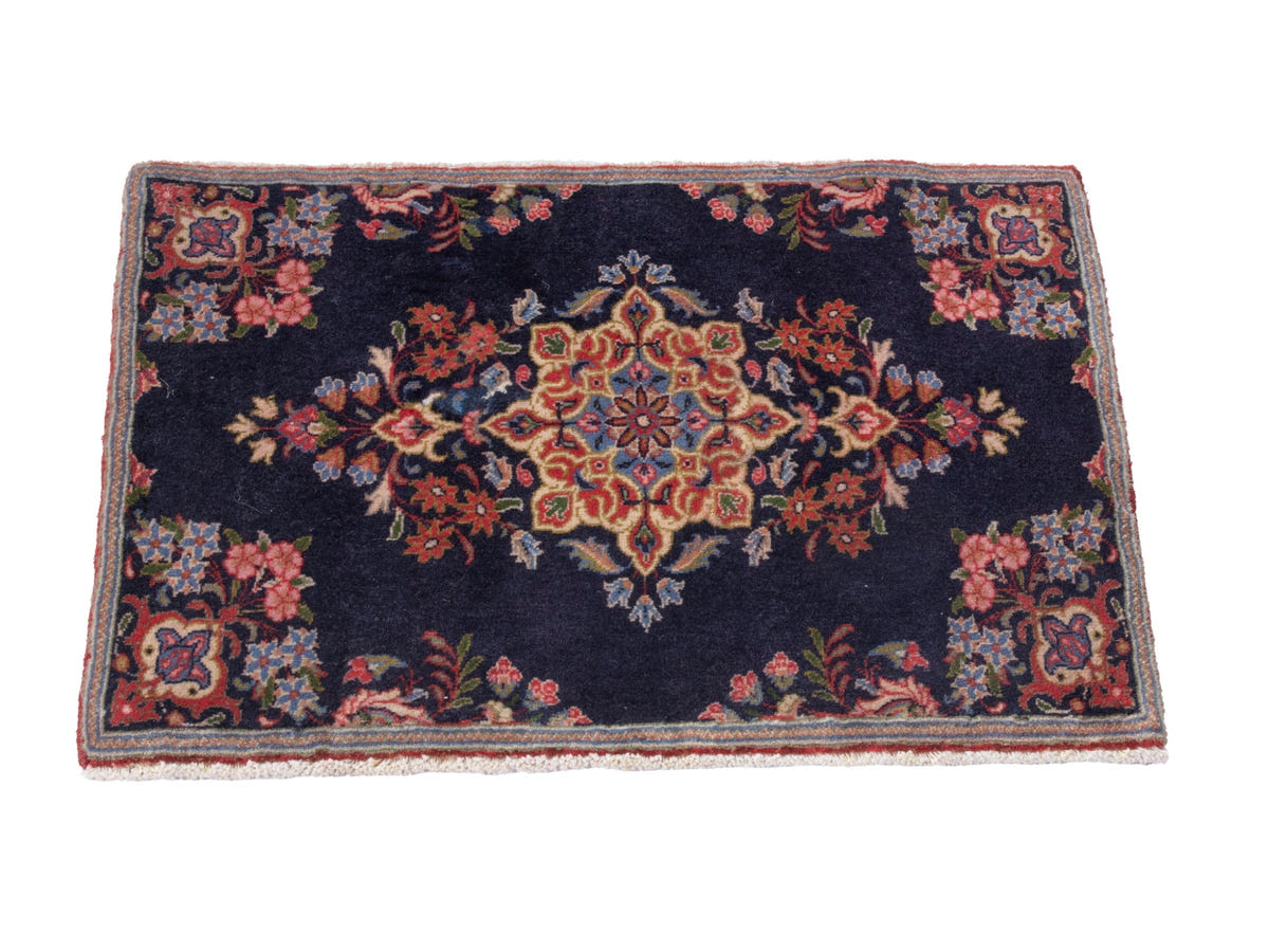4854, Persian Kashan Mini Rug