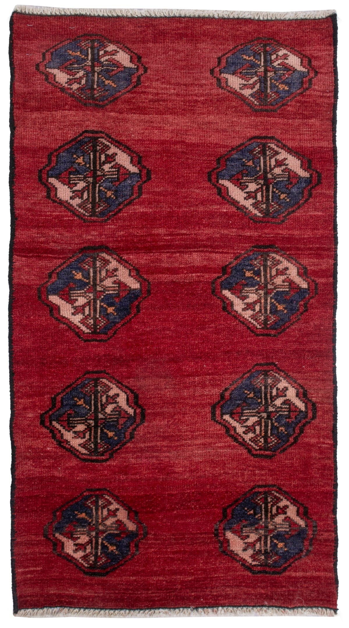 4880, Persian Torkaman Mini Rug