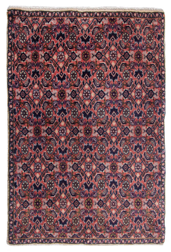 4819, Persian Bijar Mini Rug
