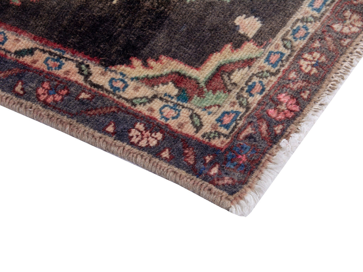 4825, Persian Hamadan Mini Rug