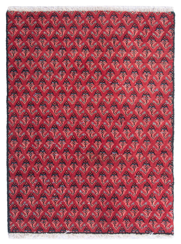 4828, Persian Botteh Mini Rug
