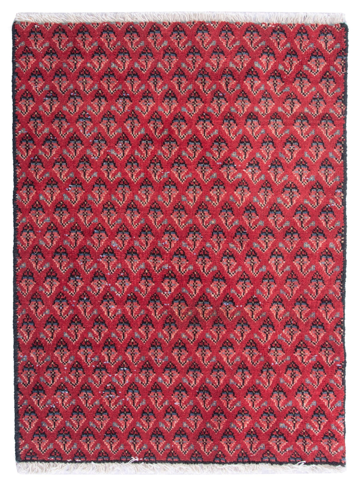 4828, Persian Botteh Mini Rug