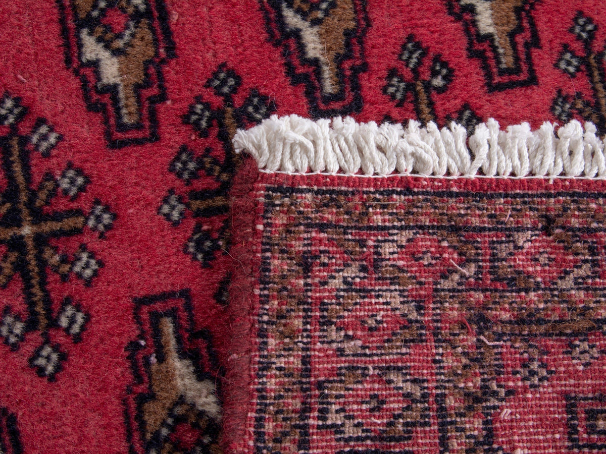 4838, Persian Torkaman Mini Rug
