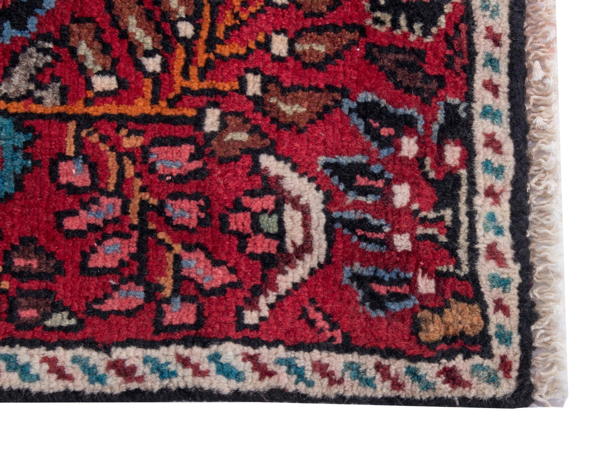 4844, Persian Hamadan Mini Rug