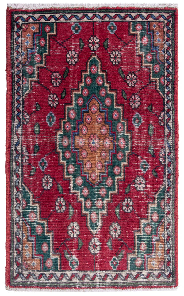4846, Persian Tabriz Mini Rug