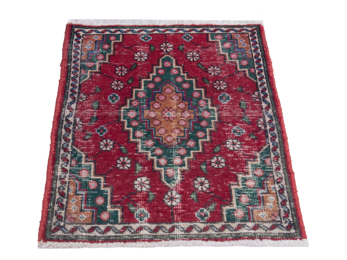 4846, Persian Tabriz Mini Rug