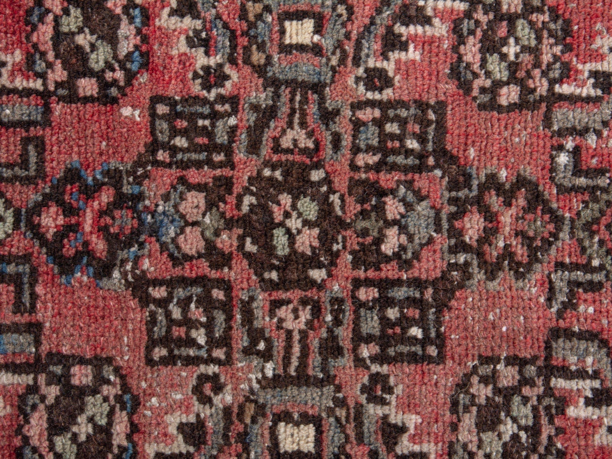 4855, Persian Hamadan Mini Rug