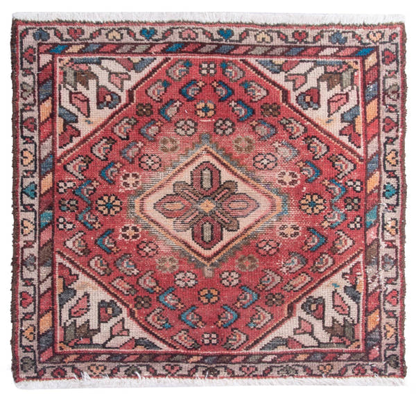 4858, Persian Hamadan Mini Rug