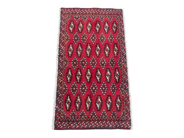 4872, Persian Torkaman Mini Rug