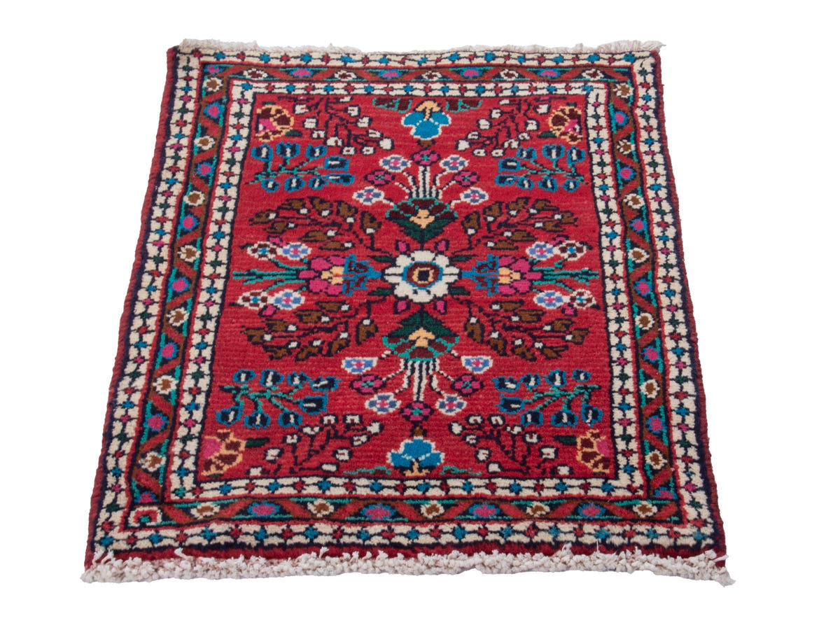 4878, Persian Hamadan Mini Rug