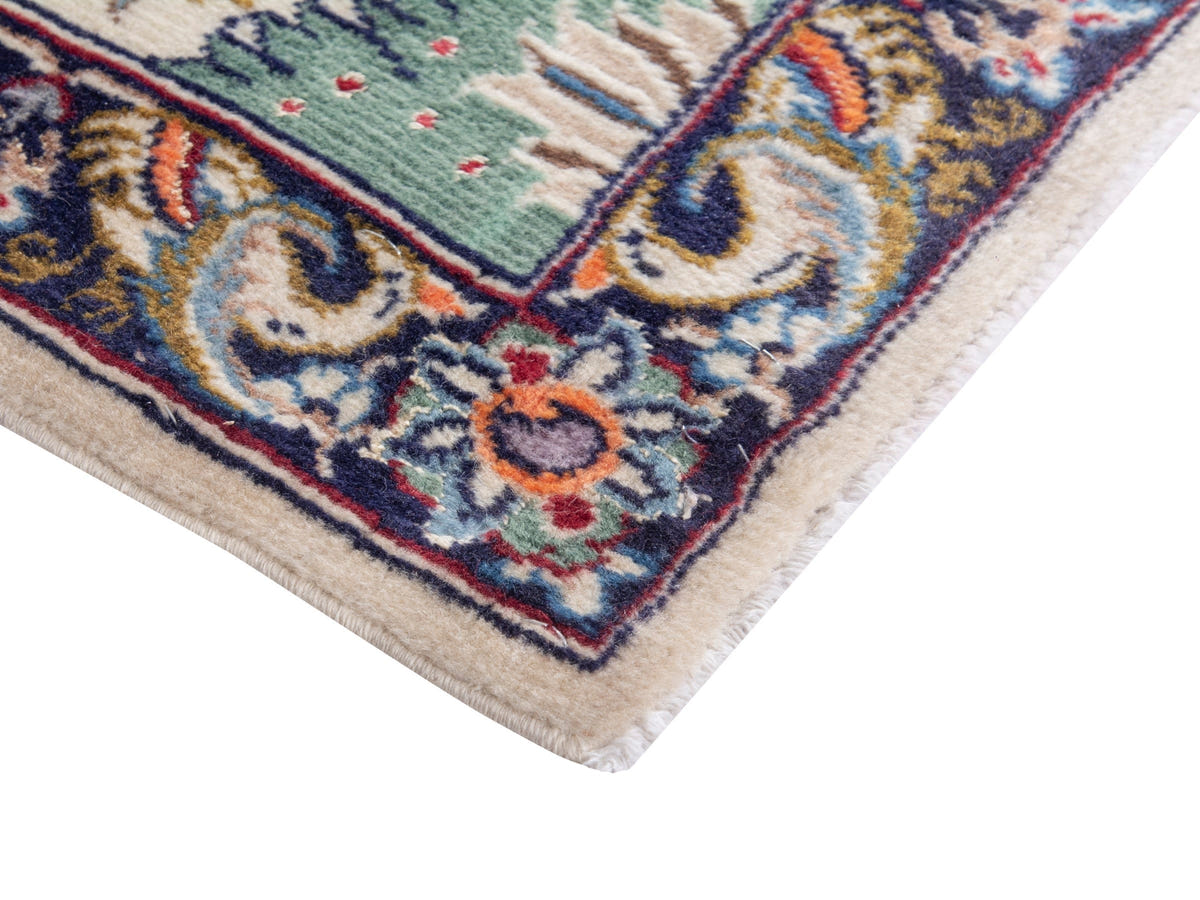 4891, Persian Nain Mini Rug
