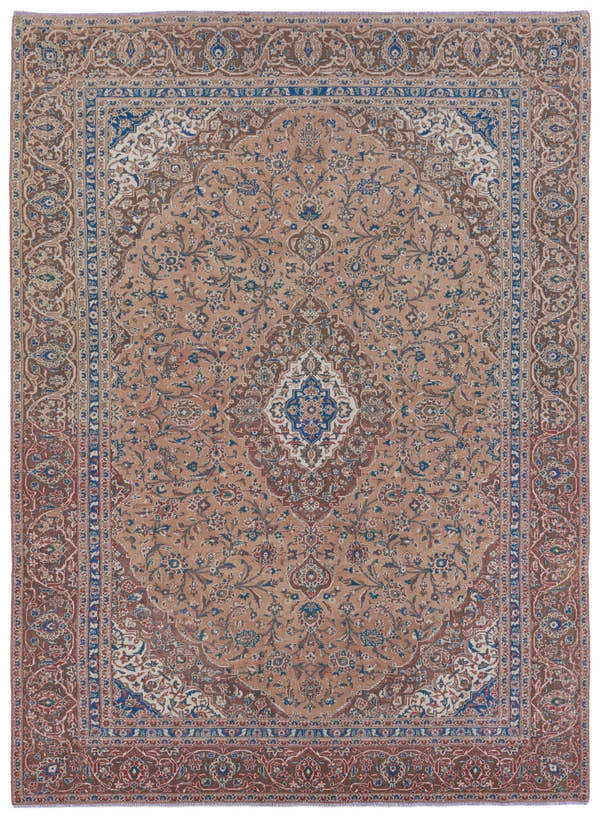 8973, Persian Kashan Oversized Rug