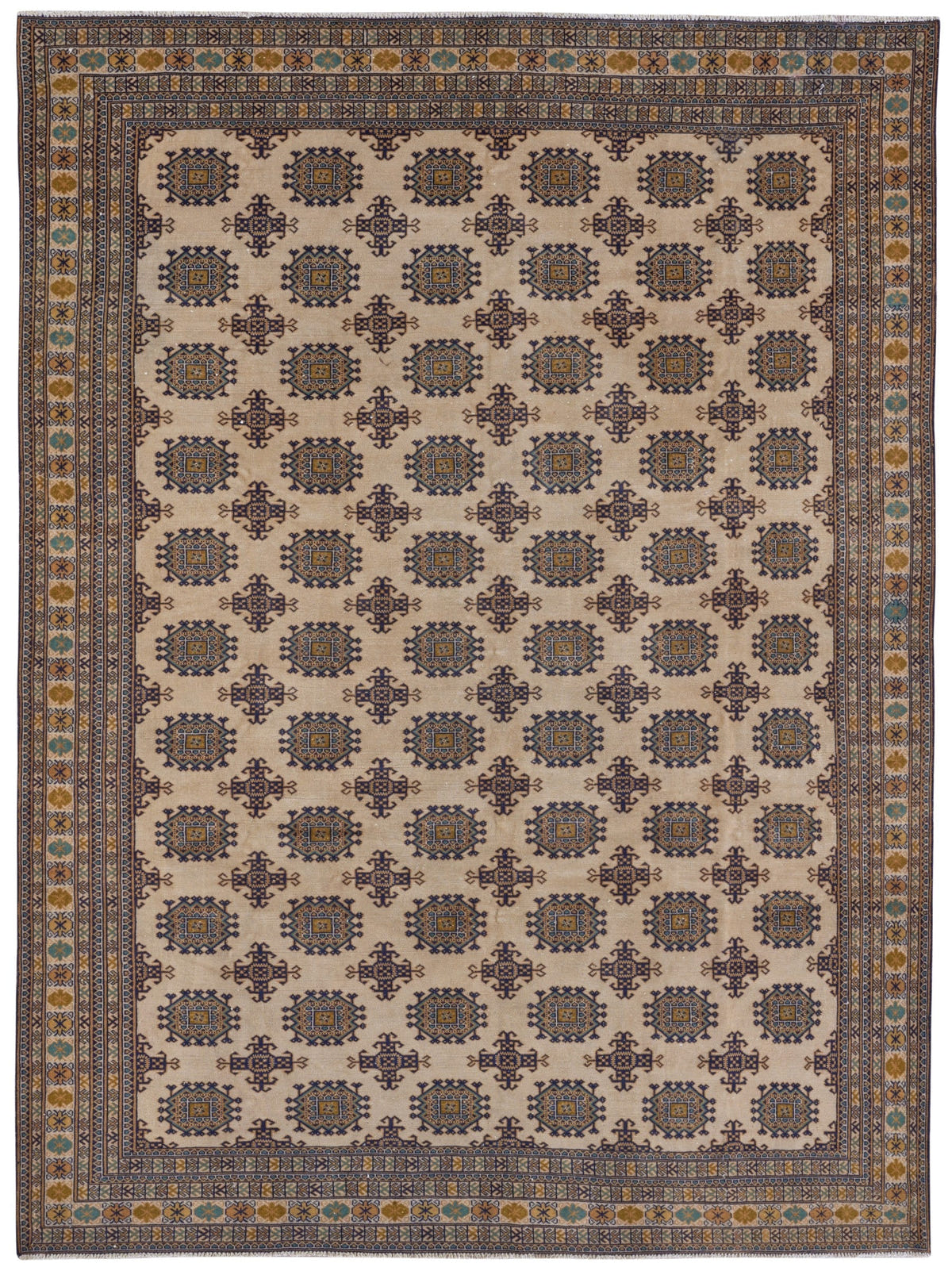 8985, Persian Torkaman Oversized Rug