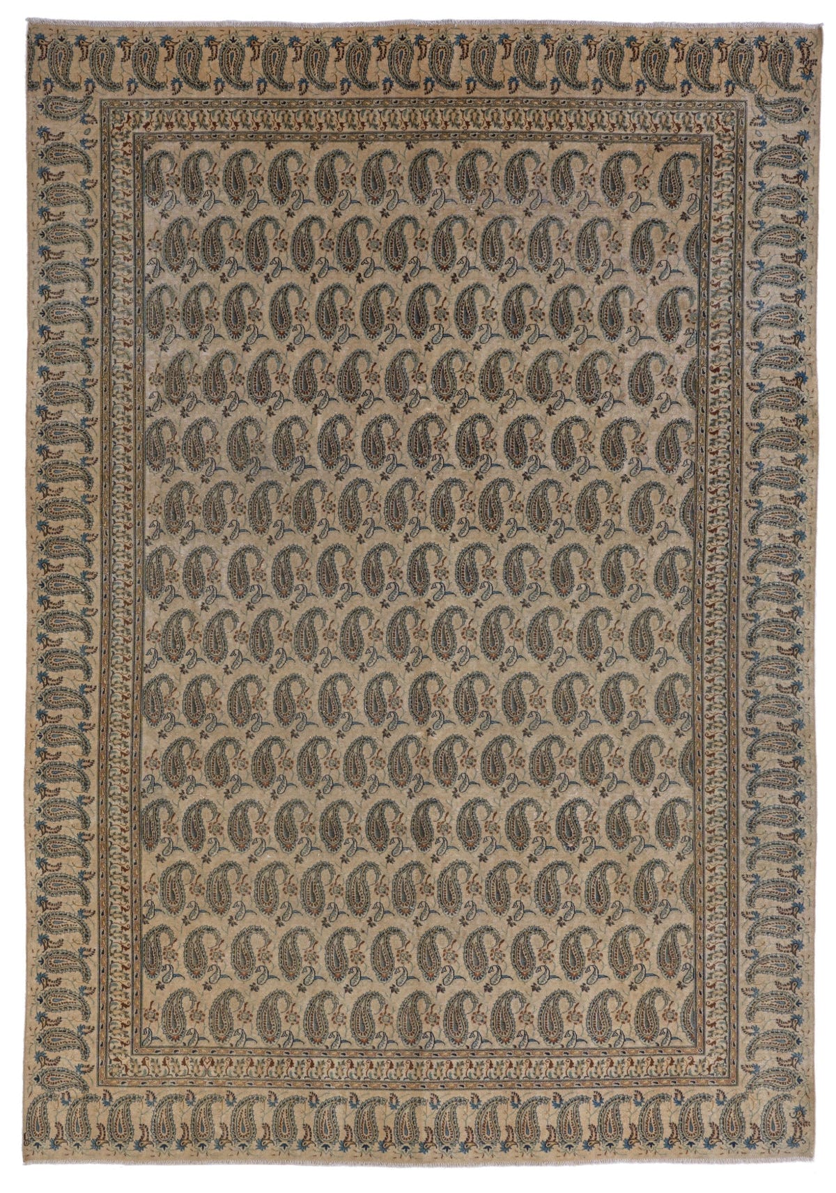 9016, Persian Kashan Oversized Rug