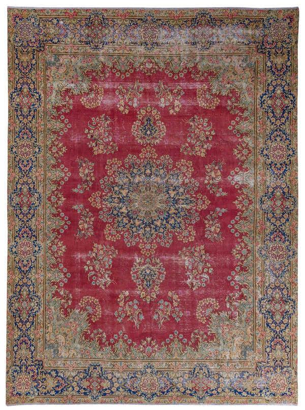 9019, Persian Kerman Oversized Rug