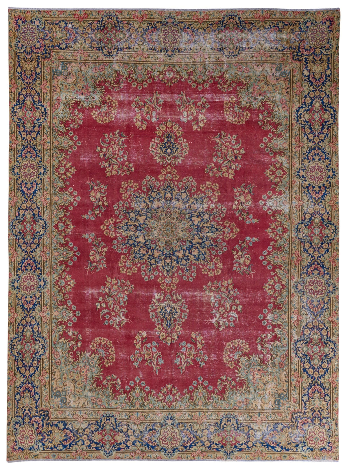 9019, Persian Kerman Oversized Rug