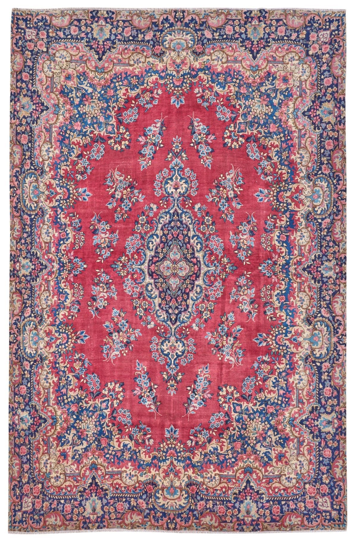 9026, Persian Kerman Oversized Rug
