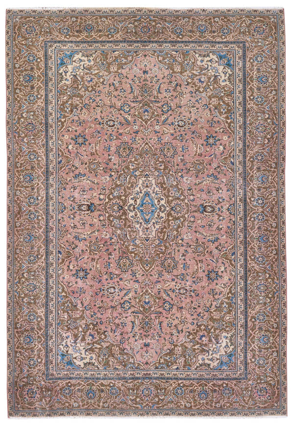 9038, Persian Kashan Oversized Rug